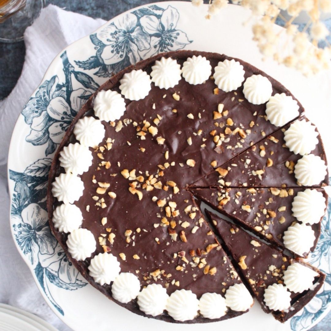 Tarte Caramel au Cidre et Chocolat