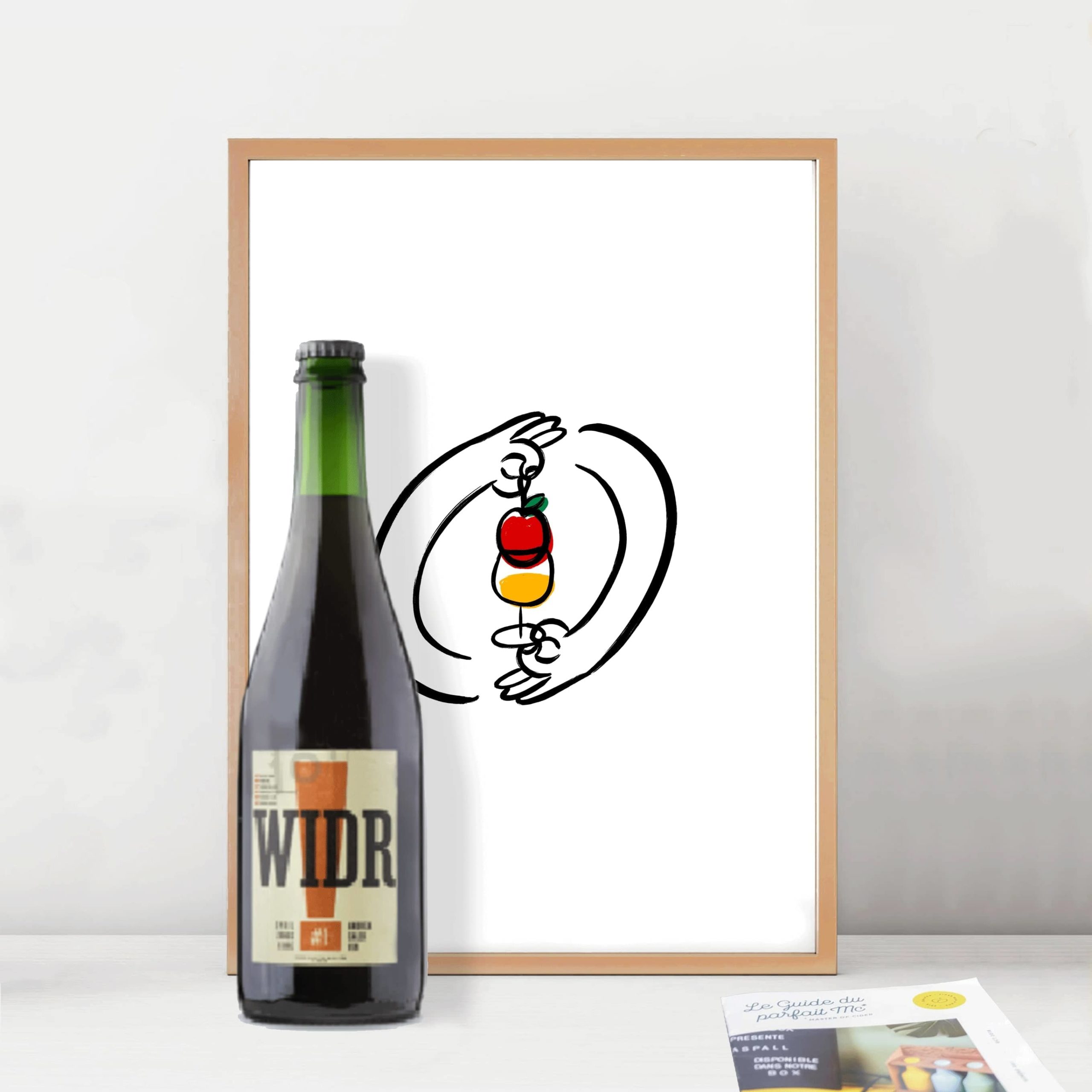 Coffret cadeau - Y'a pas que le vin dans la vie (bières + cidres) - 2  bouteilles